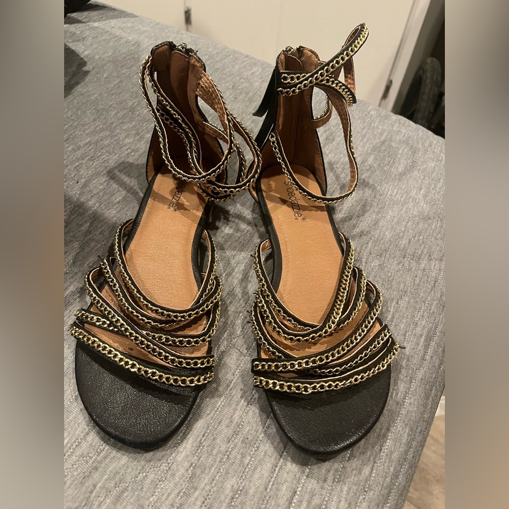 Rhinestone sandals